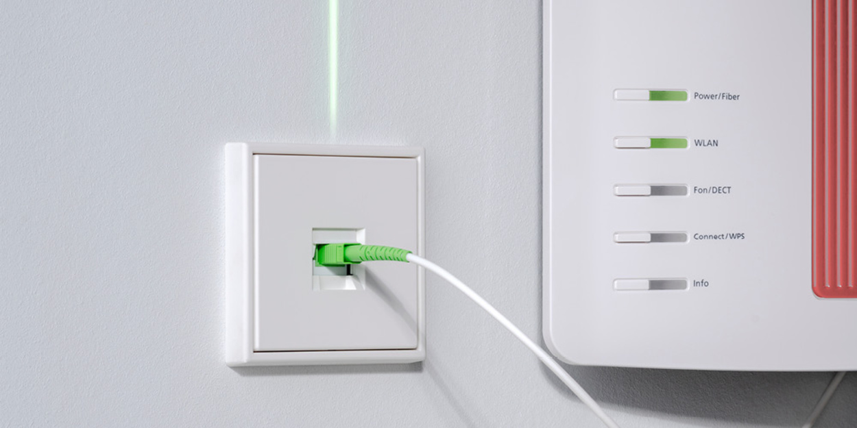 Die neuen Glasfaser-Anschlussdosen bei Elektro Schönefeld GmbH in Ilmenau OT Unterpörlitz