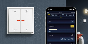 KNX RF Taster bei Elektro Schönefeld GmbH in Ilmenau OT Unterpörlitz
